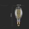 Żarówka LED V-TAC 24W E27 ED120 evolution 160Lm/W VT-2324 6400K 4000lm